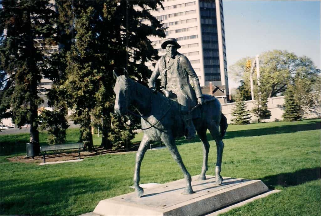 Gabriel Dumont Statue - Friendship Park