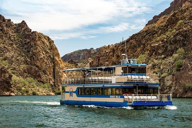 Desert Belle Sightseeing Cruise On Saguaro Lake