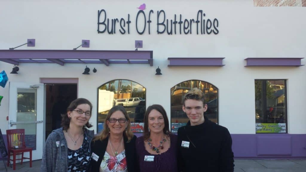 Burst of Butterflies Pottery Painting & Art Studio