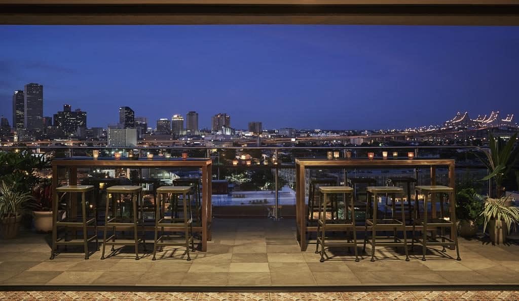 Rooftop Bar, Pontchartrain Hotel