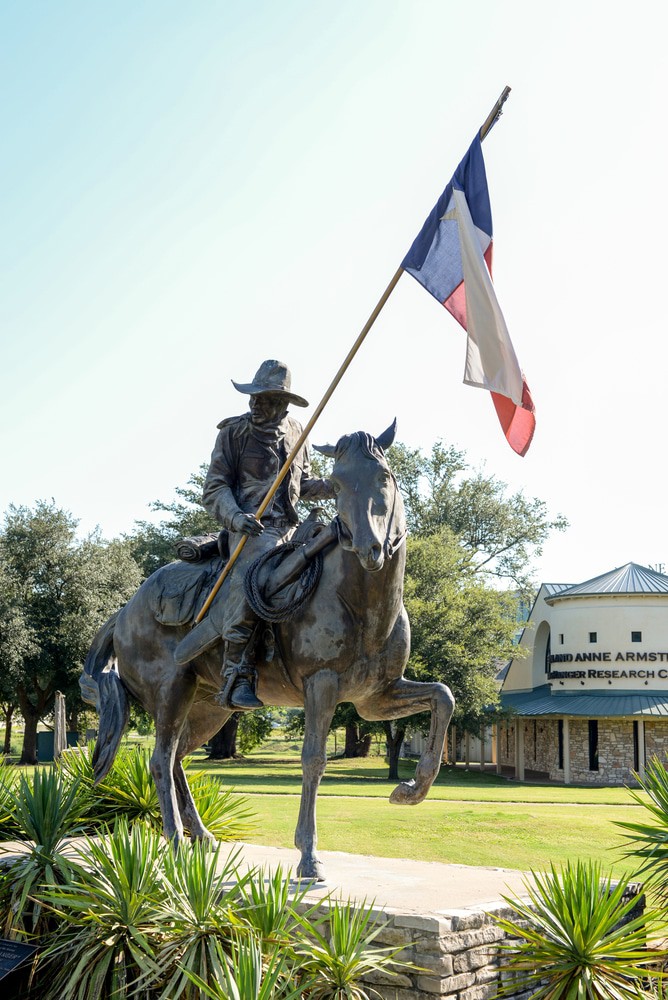 Texas Ranger Statue in Waco, TX