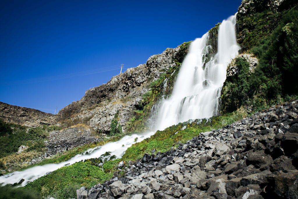 Ritter Island Falls