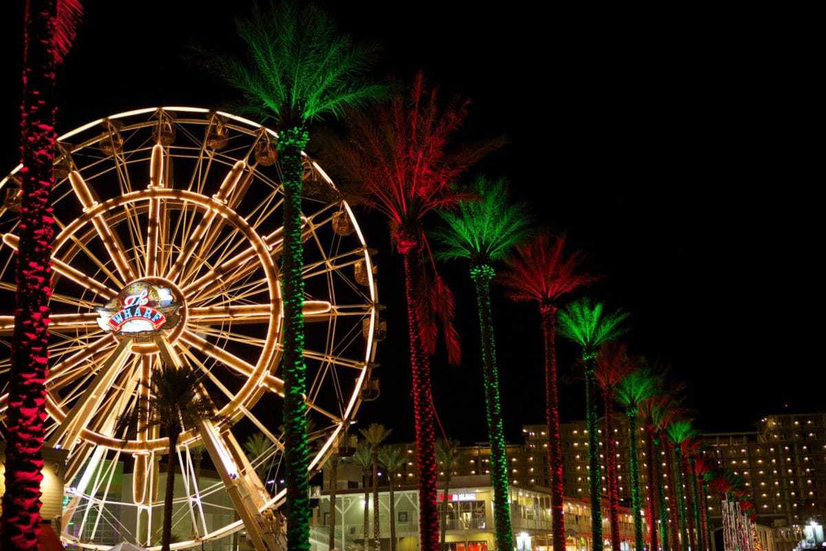 Ferris Wheel At The Wharf